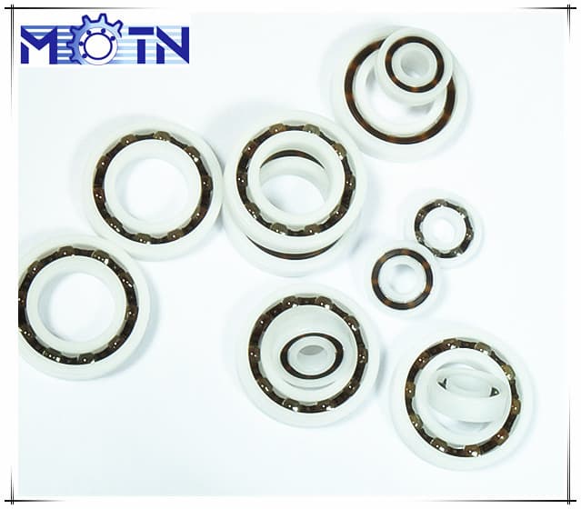 Plastic deep groove ball bearings POM6810